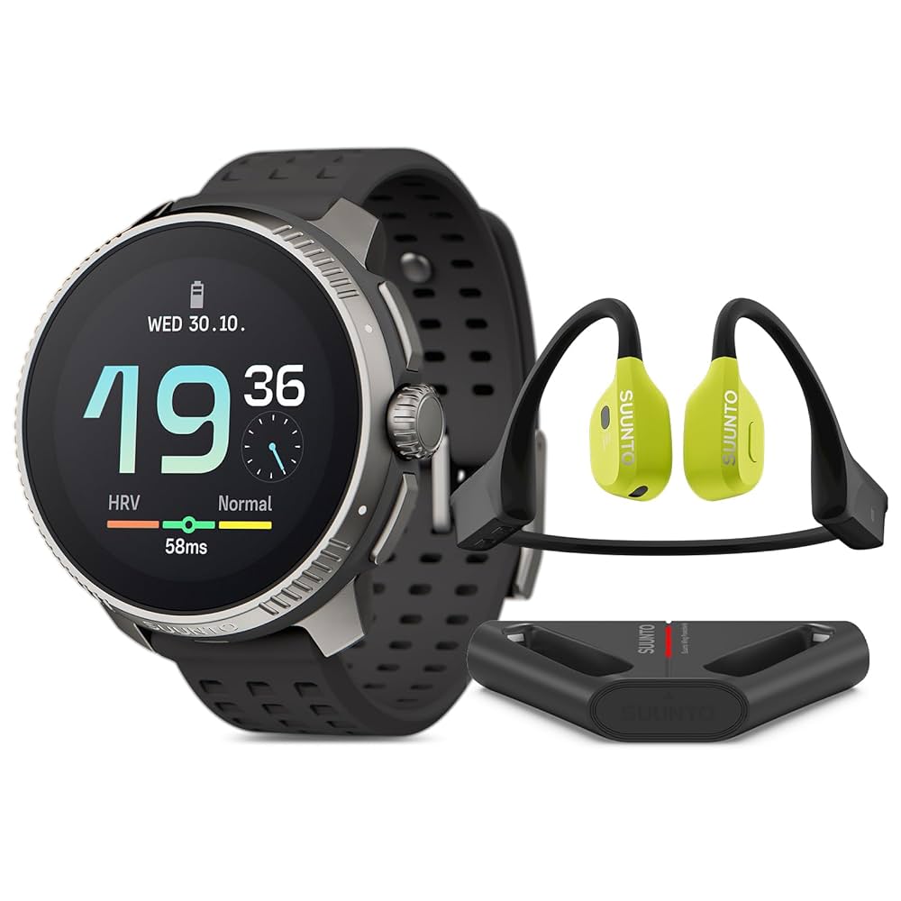 Amazon.com: SUUNTO Race Titanium GPS Sports Watch Charcoal